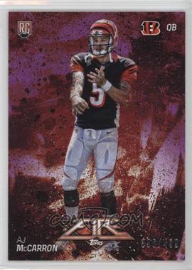 2014 Topps Fire - [Base] - Purple #122 - Rookie - AJ McCarron /499