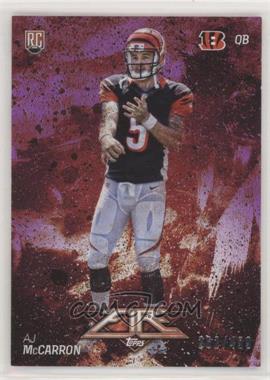 2014 Topps Fire - [Base] - Purple #122 - Rookie - AJ McCarron /499