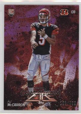 2014 Topps Fire - [Base] - Purple #122 - Rookie - AJ McCarron /499