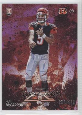 2014 Topps Fire - [Base] - Purple #122 - Rookie - AJ McCarron /499