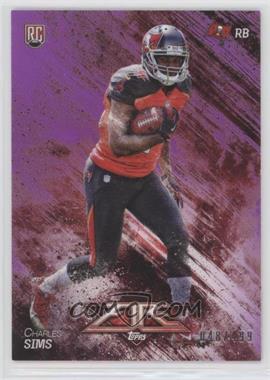 2014 Topps Fire - [Base] - Purple #136 - Rookie - Charles Sims /499