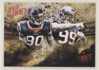 Jadeveon Clowney, J.J. Watt