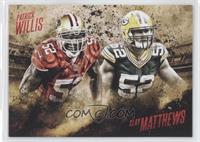 Patrick Willis, Clay Matthews