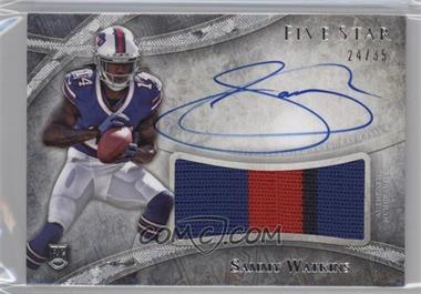 2014 Topps Five Star - Autographed Jumbo Patches #FSAJP-SW - Sammy Watkins /35