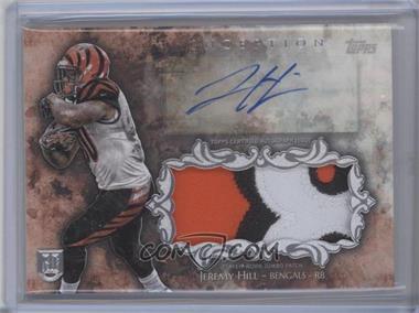 2014 Topps Inception - Autograph Jumbo Patch #IAJP-JI - Jeremy Hill