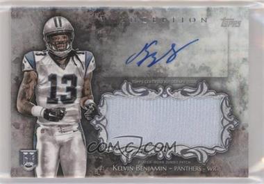 2014 Topps Inception - Autograph Jumbo Patch #IAJP-KB - Kelvin Benjamin