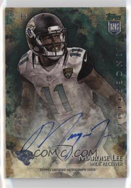 2014 Topps Inception - Rookie Autographs - Green #14 - Marqise Lee /99