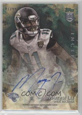 2014 Topps Inception - Rookie Autographs - Green #14 - Marqise Lee /99