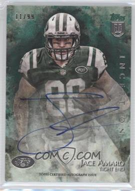 2014 Topps Inception - Rookie Autographs - Green #19 - Jace Amaro /99