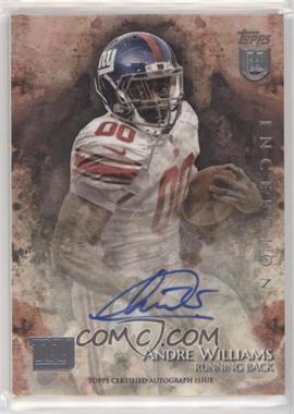 2014 Topps Inception - Rookie Autographs #33 - Andre Williams