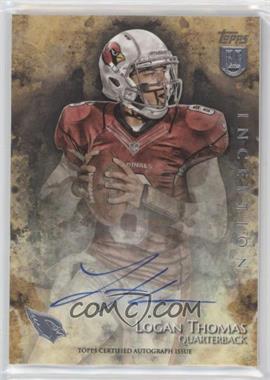 2014 Topps Inception - Rookie Autographs #39 - Logan Thomas