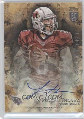 2014 Topps Inception - Rookie Autographs #39 - Logan Thomas