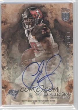 2014 Topps Inception - Rookie Autographs #42 - Charles Sims