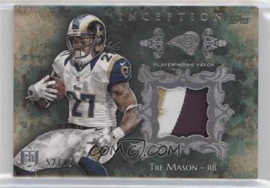 2014 Topps Inception - Rookie Patch - Green #RP-TM - Tre Mason /75