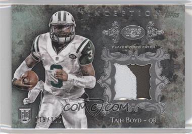 2014 Topps Inception - Rookie Patch #RP-TO - Tajh Boyd /122