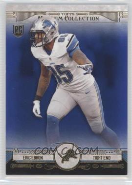 2014 Topps Museum Collection - [Base] - Sapphire #17 - Eric Ebron /99