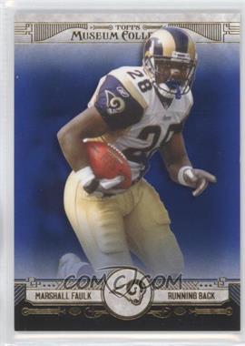 2014 Topps Museum Collection - [Base] - Sapphire #8 - Marshall Faulk /99