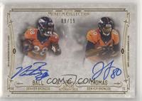 Montee Ball, Julius Thomas #/15