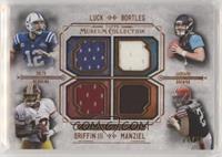 Andrew Luck, Robert Griffin III, Blake Bortles, Johnny Manziel #/50