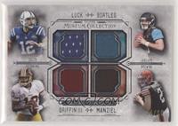 Andrew Luck, Robert Griffin III, Blake Bortles, Johnny Manziel #/99