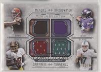 Johnny Manziel, Teddy Bridgewater, Robert Griffin III, Ryan Tannehill #/99