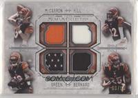 AJ McCarron, Jeremy Hill, A.J. Green, Giovani Bernard #/99