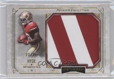 2014 Topps Museum Collection - Jumbo Relics - Gold #MJR-CH - Carlos Hyde /25