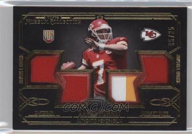 2014 Topps Museum Collection - Rookie Quad Relics - Gold #RQR-AMU - Aaron Murray /25