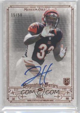 2014 Topps Museum Collection - Signature Series Autographs - Copper #SSA-JH - Jeremy Hill /50
