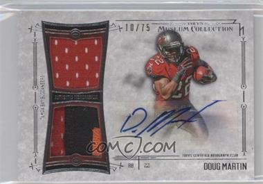 2014 Topps Museum Collection - Signature Swatches Autographed Dual Relics #SSDRA-DM - Doug Martin /75