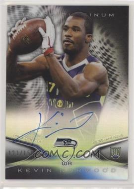 2014 Topps Platinum - Autograph Rookie Refractor - Black #76 - Kevin Norwood /150 [EX to NM]