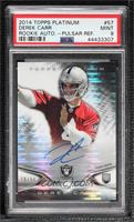 Derek Carr [PSA 9 MINT] #/50