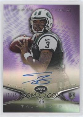 2014 Topps Platinum - Autograph Rookie Refractor - Purple #17 - Tajh Boyd /25