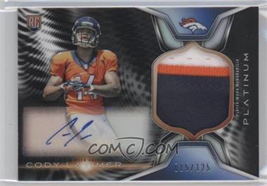 2014 Topps Platinum - Autograph Rookie Refractor Patch - Black #ARP-CL - Cody Latimer /125