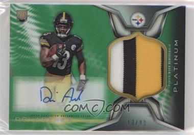 2014 Topps Platinum - Autograph Rookie Refractor Patch - Green #ARP-DAR - Dri Archer /99