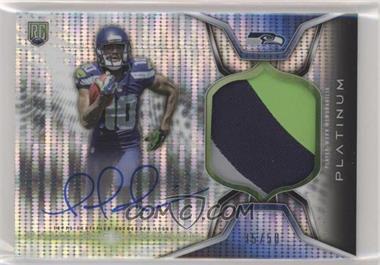 2014 Topps Platinum - Autograph Rookie Refractor Patch - Pulsar Refractor #ARP-PR - Paul Richardson /50