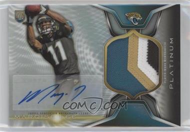 2014 Topps Platinum - Autograph Rookie Refractor Patch #ARP-ML - Marqise Lee