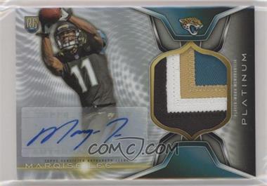 2014 Topps Platinum - Autograph Rookie Refractor Patch #ARP-ML - Marqise Lee