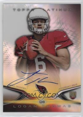 2014 Topps Platinum - Autograph Rookie Refractor #38 - Logan Thomas