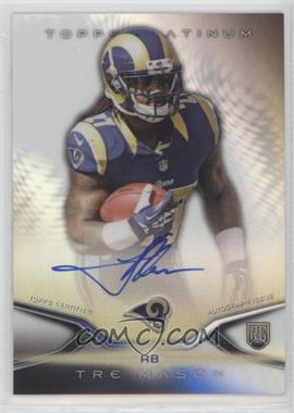 2014 Topps Platinum - Autograph Rookie Refractor #44 - Tre Mason