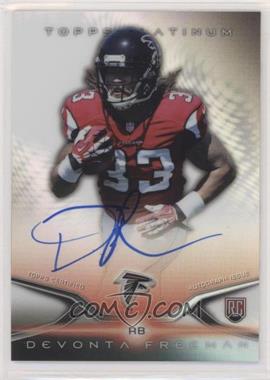 2014 Topps Platinum - Autograph Rookie Refractor #8 - Devonta Freeman