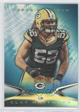 2014 Topps Platinum - [Base] - Blue #46 - Clay Matthews