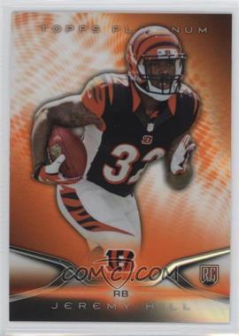 2014 Topps Platinum - [Base] - Retail Orange Refractor #101 - Jeremy Hill