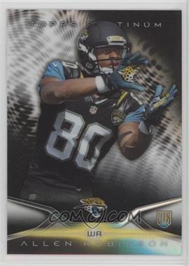 2014 Topps Platinum - [Base] - Rookies Black Refractor #148 - Allen Robinson