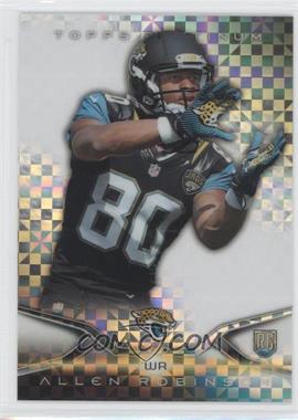 2014 Topps Platinum - [Base] - Rookies X-Fractor #148 - Allen Robinson