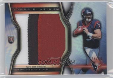 2014 Topps Platinum - Rookie Patch #PRP-TS - Tom Savage /68