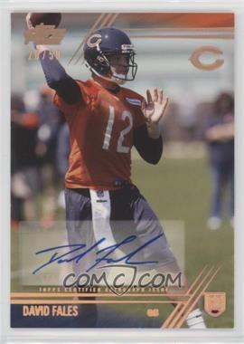 2014 Topps Prime - [Base] - Copper Rainbow Autographs #102.2 - Rookie Variation - David Fales /50