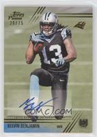 Rookie Variation - Kelvin Benjamin (Leaping, Ball in Right Hand) #/75