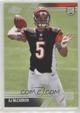 2014 Topps Prime - [Base] - Silver Rainbow #112 - Rookie - AJ McCarron /50