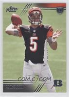 Rookie - AJ McCarron (arm back throwing)